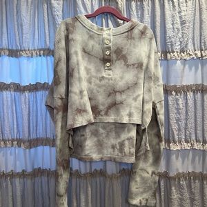 Girls LongSleeve Crop Top